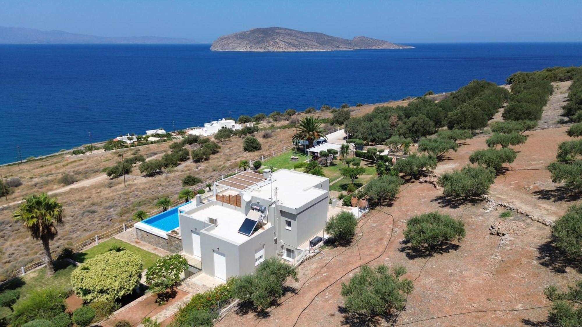 Villa Tholos Crete Kavoúsion 外观 照片